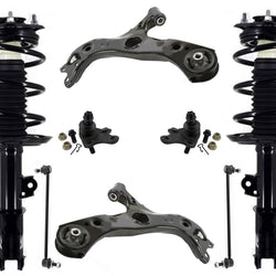 Front Struts Lower Control Arms & Sway Bar Links For Toyota C-HR 2018-2022