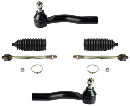 Front Inner & Outer Tie Rods With Boots For Toyota C-HR 2018-2022
