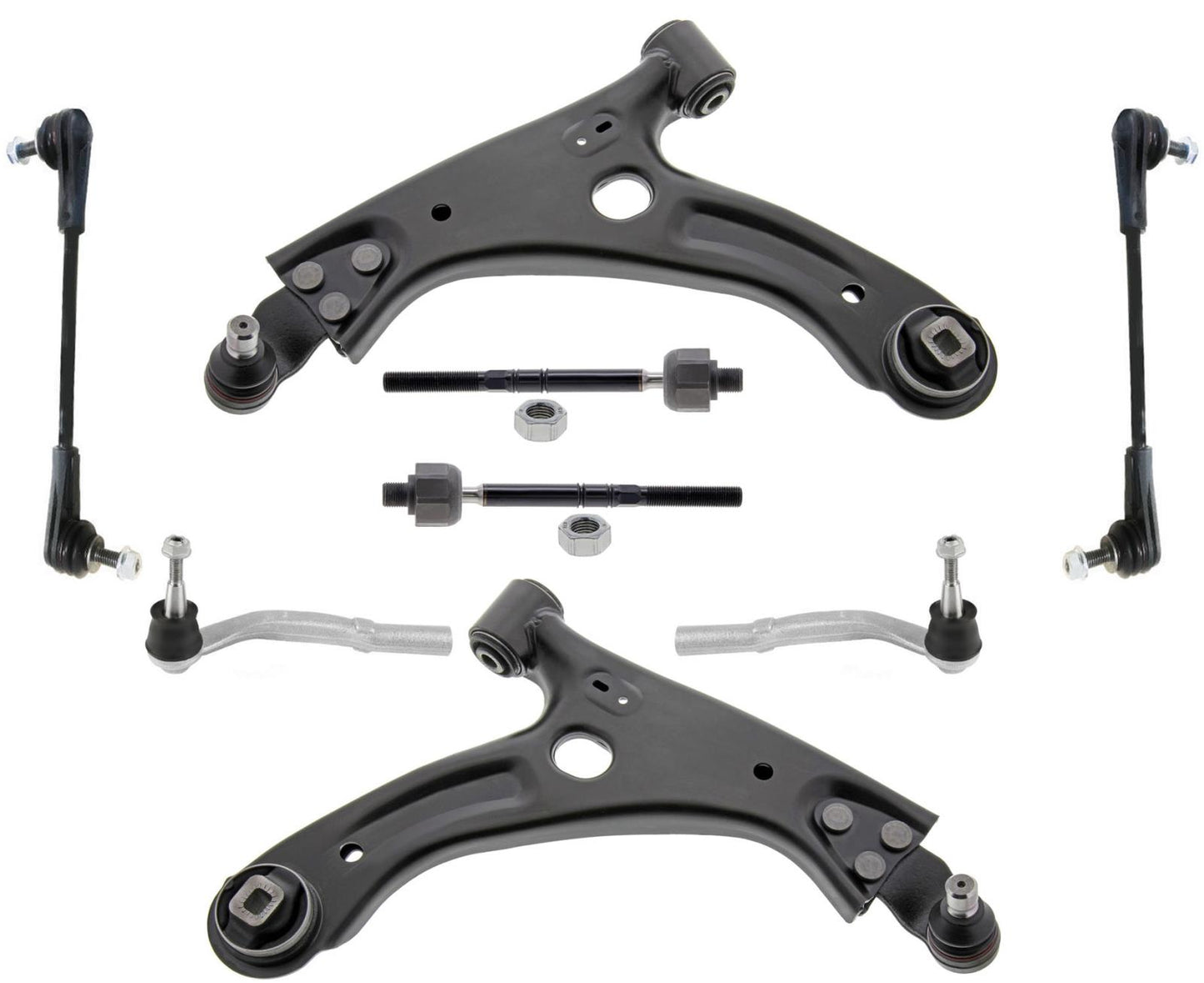 Brazos de control inferiores delanteros, rótulas, tirantes y enlaces para Volvo XC40 2019-2021