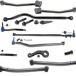 Track Bar Control Arms Ball Joints Tie Rods Pitman Arm For Jeep Wrangler 18-23