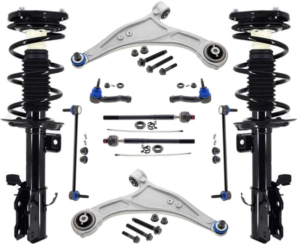 Front Struts Control Arms Tie Rods & Links For Ford Escape 20-22 All Whel Drive