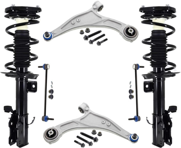Front Struts Lower Control Arms & Links For Ford Escape 2020-22 All Whel Drive
