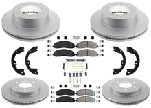 Pastillas de freno de flota de rotores de freno de disco para Ford F250 Super Duty 2013-2022 Single RW