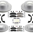 Pastillas de freno de flota de rotores de freno de disco para Ford F250 Super Duty 2013-2022 Single RW