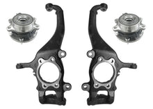 Steering Knuckle Spindles Hub Bearings For Nissan Xterra 05-2012 4 Wheel Drive