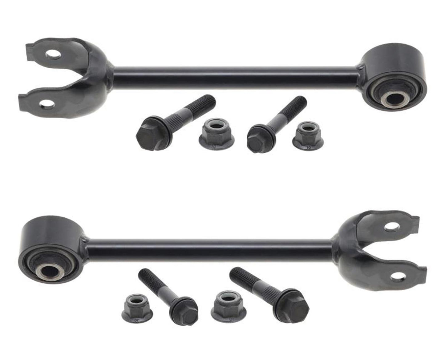 Mevotech Brazos de control delanteros inferiores traseros con bujes para Toyota Rav4 2019-2023
