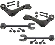 Mevotech Rear Lower & Upper Control Arms W/ Bushings For Toyota Rav4 2019-2024