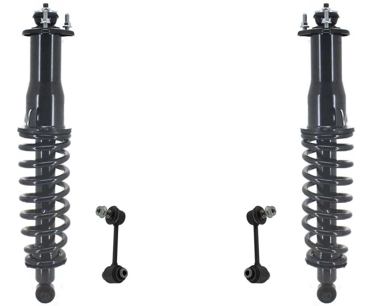 Puntales traseros completos con resorte helicoidal y enlaces para Lexus IS300 2002-2005 Wagon