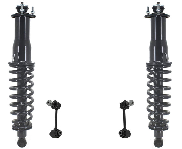 Rear Complete Struts W/ Coil Spring & Links For Lexus IS300 2001-2005 Sedan