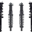 Puntales completos delanteros y traseros con resorte helicoidal para Lexus IS300 2002-2005 Wagon