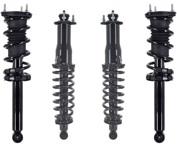 Puntales completos delanteros y traseros con resorte helicoidal para Lexus IS300 2002-2005 Wagon