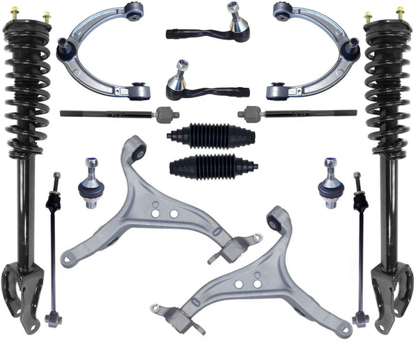 Front Struts Control Arms Tie Rods & Links For Mercedes Benz ML350 2012-2015