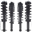 Puntales delanteros y traseros con conjunto de resorte helicoidal para Ford Bronco 2021-2023 4 puertas