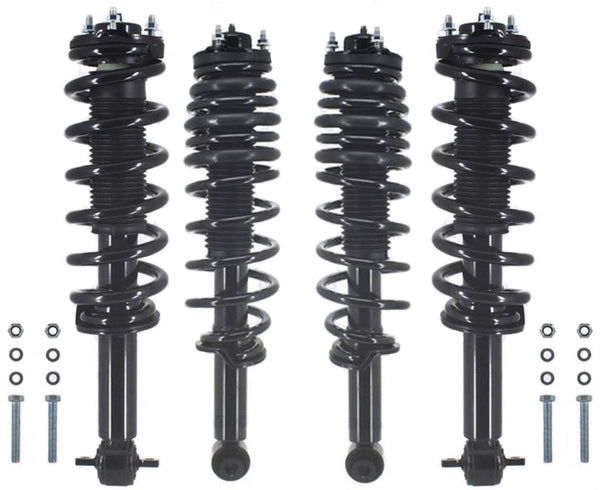 Puntales delanteros y traseros con conjunto de resorte helicoidal para Ford Bronco 2021-2023 4 puertas