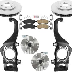 Rodamientos de cubo de ejes de nudillo de dirección para tracción en las 4 ruedas Nissan Xterra 05-2012