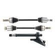 Front Left & Right CV Axle Shaft & Intermediate Shaft 2009-2011 for Honda Pilot
