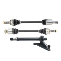 Front Left & Right CV Axle Shaft & Intermediate Shaft 2009-2011 for Honda Pilot