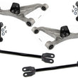 Rear Upper & Lower Control Arms & Sway Bar Links For Infiniti G37 09-2013 Coupe