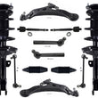 Front Struts Control Arms Tie Rods & Links For RX350 07-09 W/O Air Suspension