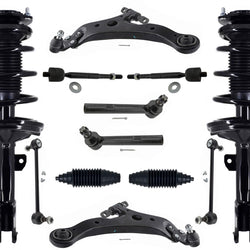 Front Struts Control Arms Tie Rods & Links For RX350 07-09 W/O Air Suspension