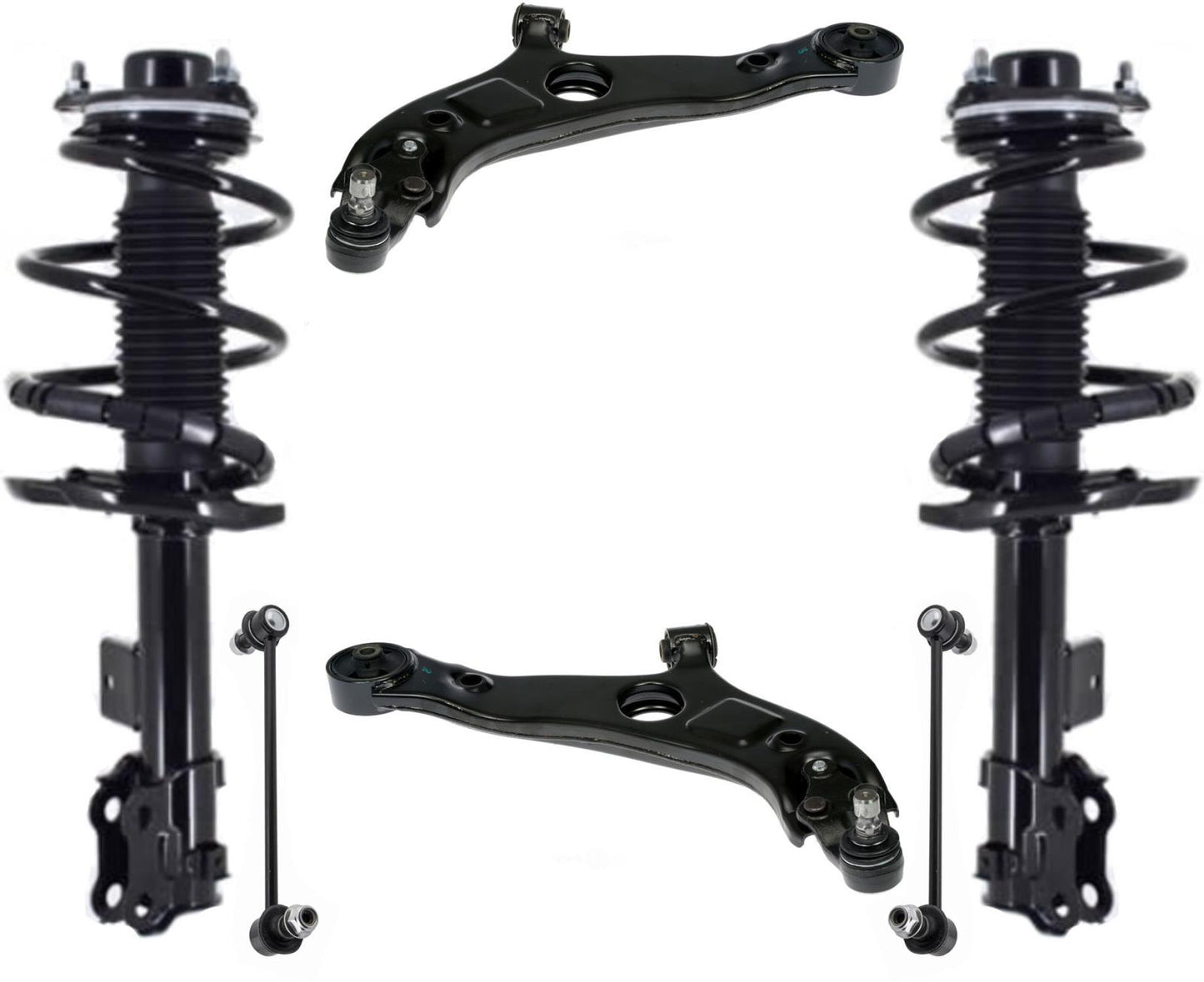 Brazos de control inferiores y enlaces delanteros completos para Hyundai Azera 2012-2017