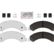 Ultra Premium Fleet Front Galvanized HD Disc Brake Pads Canadian Made 97-18 NPR