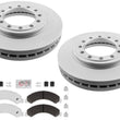 Ultra-Premium Fleet Front Galvanized Brake Pads & Coated Rotors FOR LFC 3500