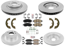Pastillas de freno de rotores de freno de disco para Nissan Altima 4 puertas 13-23 con estacionamiento manual
