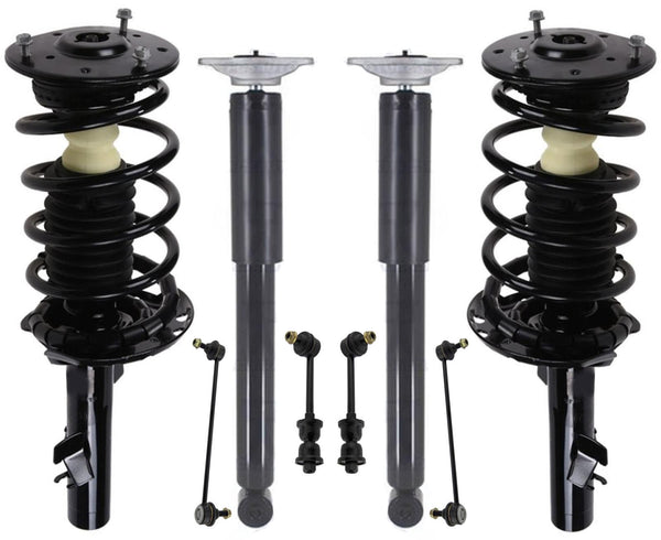 Front Complete Struts Rear Complete Shocks & Links For Volvo XC70 2008-2016