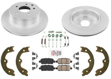 Pastillas de freno de rotores de freno de disco para Nissan Altima 4 puertas 13-23 con estacionamiento manual
