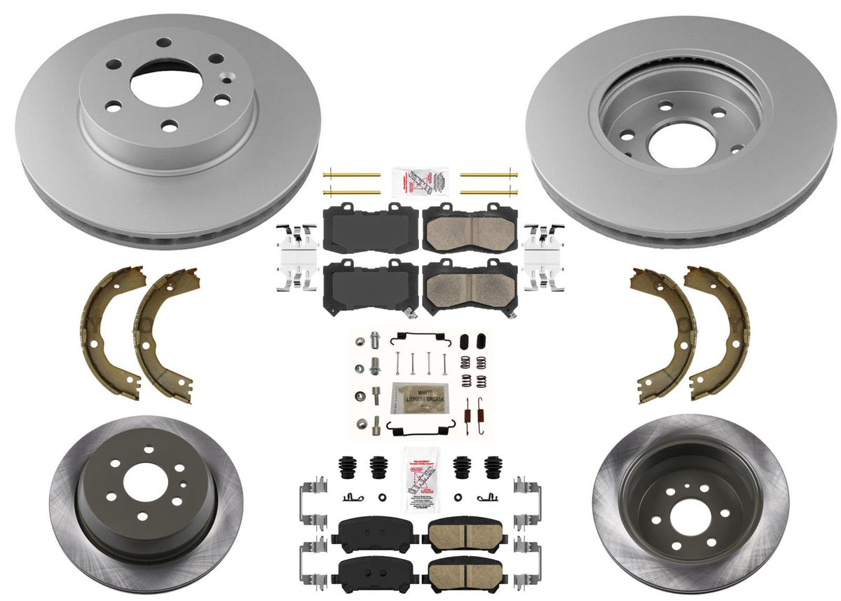 Carbon Performance Disc Brake Rotors Brake Pads For Chevrolet Colorado 15-20