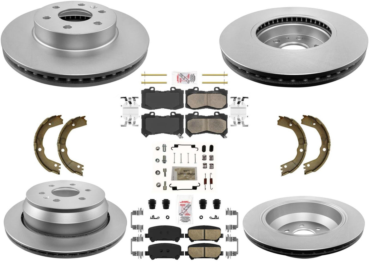 GEO Performance Disc Brake Rotors Brake Pads For Chevrolet Colorado 15-20 - Photo 1