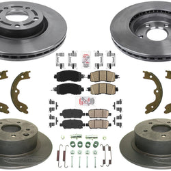 Performance Disc Brake Rotors For Nissan Altima 4Door 13-23 With Manual Parking