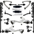 Front Struts Control Arms Tie Rods & Links For Q60 2014-2017 Rear Wheel Drive