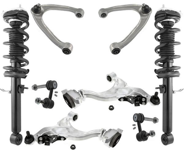 Front Struts Control Arms Ball Joints & Links For Q60 14-2017 Rear Wheel Drive