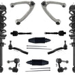 Front Struts Upper Control Arms Tie Rods & Links For Q60 14-17 Rear Wheel Drive