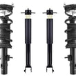 Front Complete Struts Assembly & Sway Bar Links For Q60 14-2015 All Wheel Drive
