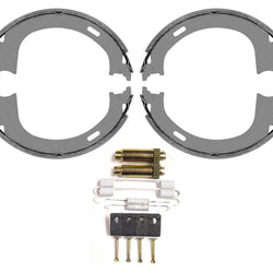 Zapata de freno de estacionamiento trasero nueva con resortes de freno para Ford 6 Lug F150 98-08