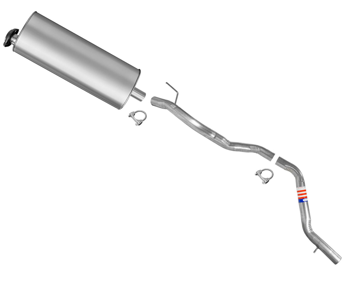 Tubo de escape silenciador para Jeep Grand Cherokee 3.7L 4.7L 5.7L 05-10