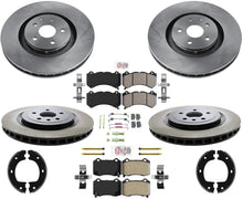 Rotores traseros del freno del rotor del freno de disco delantero de 370MM 364.5MM para CTS tipo V Sport 4dr