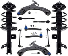 Barras de acoplamiento y enlaces de brazos de control de puntales delanteros para Toyota Camry 18-23 LE USA construidos
