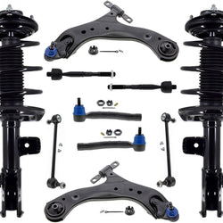 Front Struts Control Arms Tie Rods & Links For Toyota Camry 2018-2023 XSE