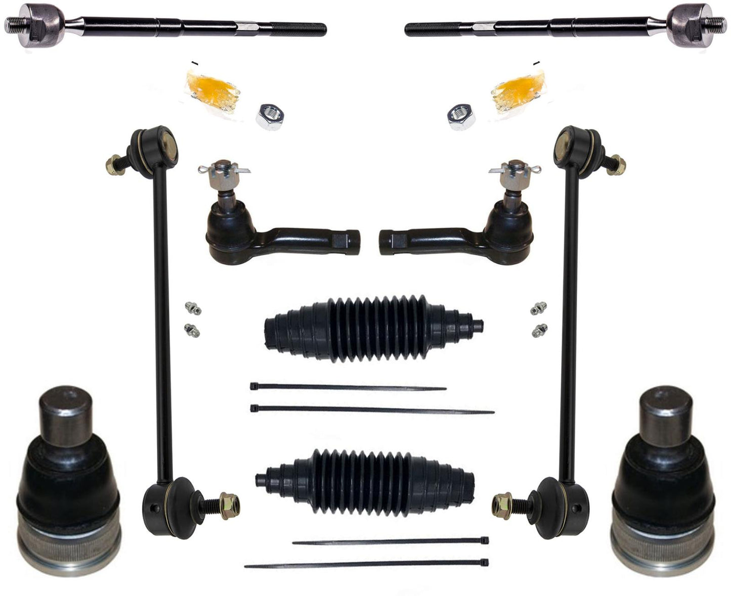 Rótulas delanteras inferiores, varillas de amarre y enlaces de barra estabilizadora para Mazda CX-5 CX5 2013-2016