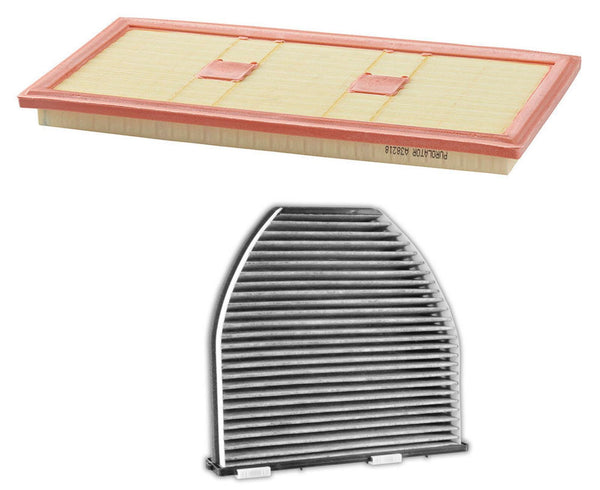 Engine Air Filter & Cabin Filter For Mercedes Benz E350 2012-2016