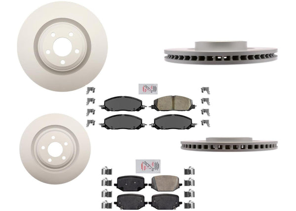 High Carbon Brake 363MM Disc Rotors Pads for Police Interceptor Utility 20-2023