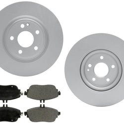 Ceramic Disc Pads + Front Disc Brake Rotors for Infiniti QX30 QX-30 2017-2019