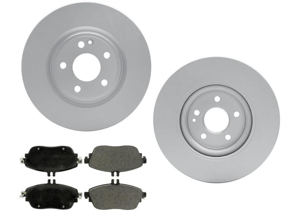 Ceramic Disc Pads + Front Disc Brake Rotors for Infiniti QX30 QX-30 2017-2019