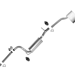 Exhaust System Resonator Pipe Muffler Tail Pipe for Ford Focus Wagon 00-07