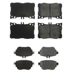 MAC Front + Rear Ceramic Disc Brake Pads for Mercedes Benz E300 17-19 AMG Sport