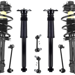 Front Struts Complete Shocks & Links For Kia Sportage 2011-13 All Wheel Drive